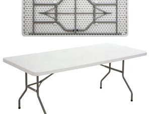 Τραπέζι Πτυσσόμενο Συνεδρίου Blow ΕΟ170 Λευκό183x76cm