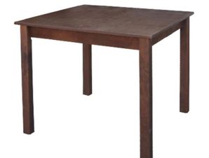 Τραπέζι Ταβέρνας Ρ515,Ε2 Επιφάνεια Κ/Π Εμποτισμένο Καρυδί Λυόμενο 70×70 cm