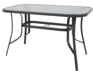 Τραπέζι Rio Anthracite Ε2501 150X90X71 cm